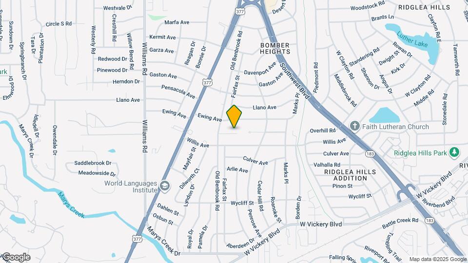 7458 Mohawk Ave Map and Location Details