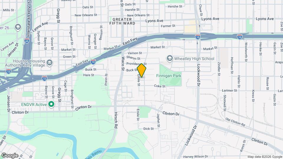 4607 Gunter St Map and Location Details