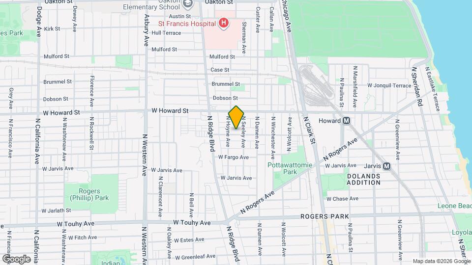 2044 W Birchwood Ave, Unit Birchwood Unit 3 Map and Location Details