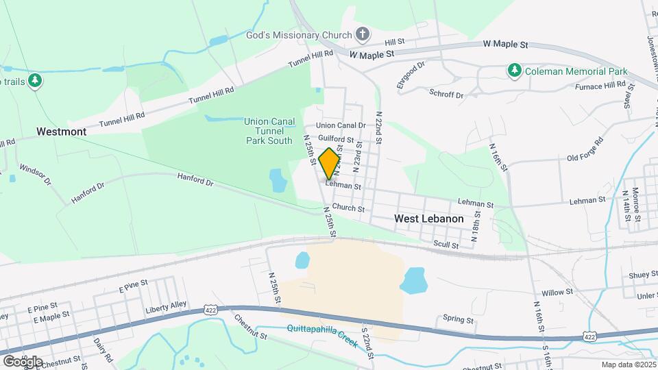 2420 Lehman St Map and Location Details