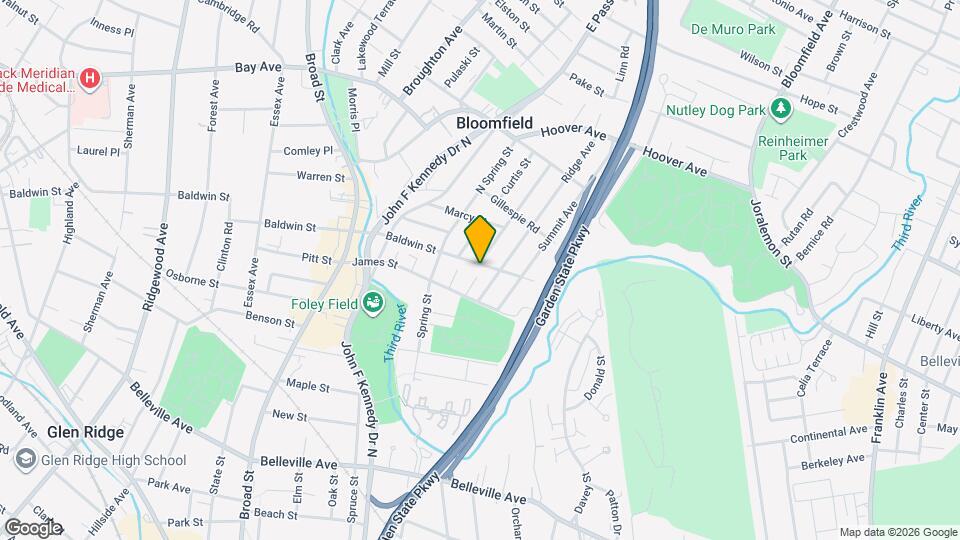 211 Baldwin St Map and Location Details