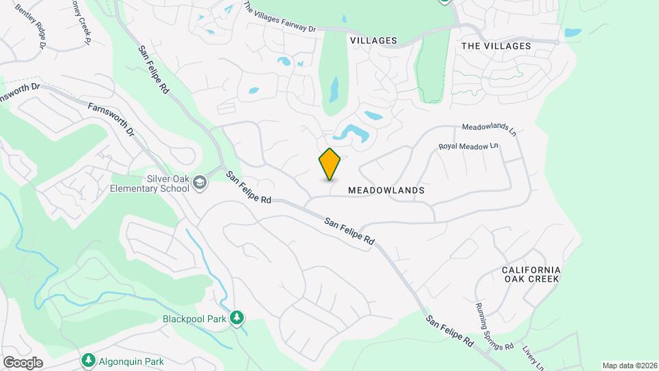 6255 Hidden Meadow Ct Map and Location Details