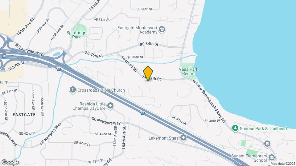 3820 166th Ave SE Map and Location Details