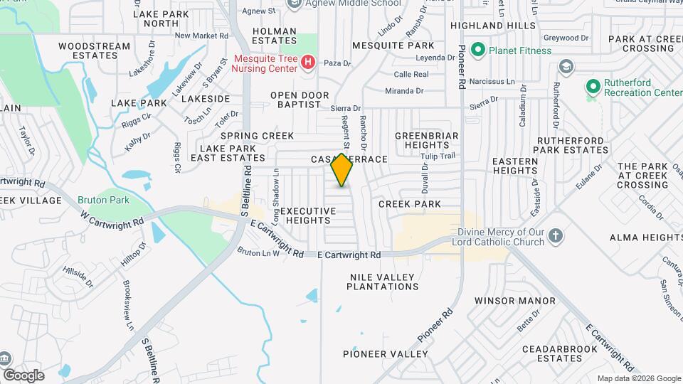 423 Barton Dr Mapa y Detalles de la Ubicación