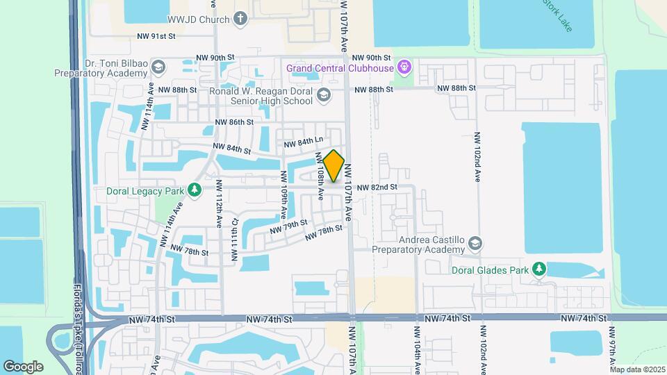 10431 NW 82nd St Map and Location Details