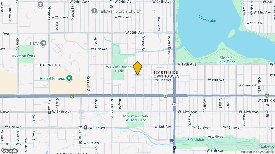 1628 Eaton St Map and Location Details