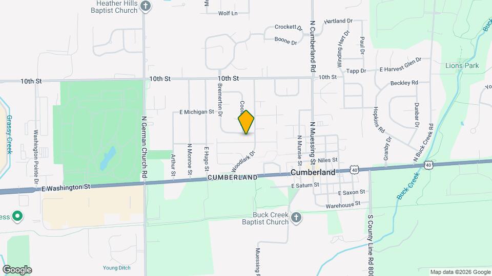 11405 Dunshire Dr Map and Location Details