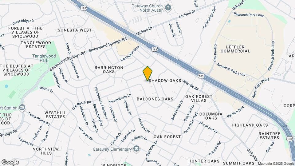 7405 Attar Cove Map and Location Details