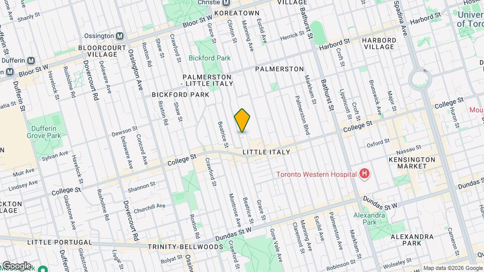 183 Grace St Map and Location Details