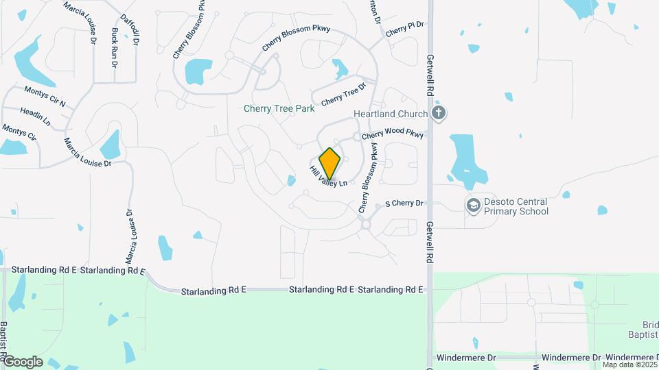 2627 Hill Valley Ln Map and Location Details