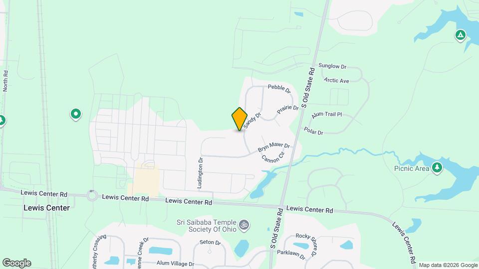 5464 Sandy Dr Map and Location Details