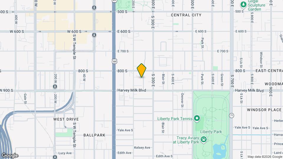 838 S Roberta St Map and Location Details