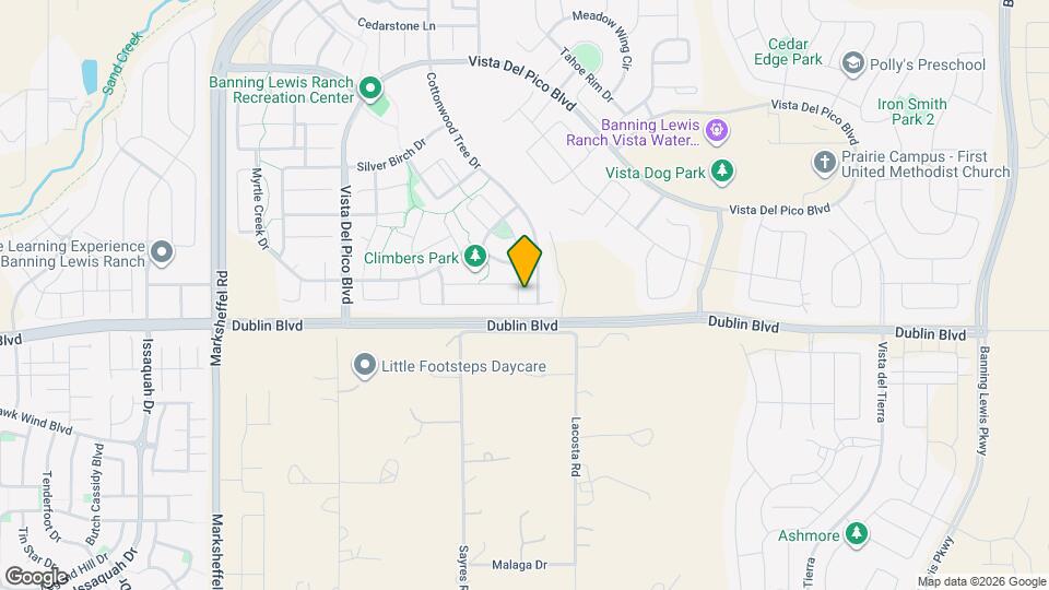 6517 Sugarberry Lane Map and Location Details