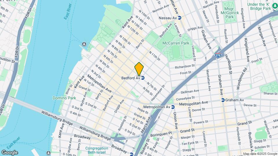 558 Driggs Ave Mapa y Detalles de la Ubicación