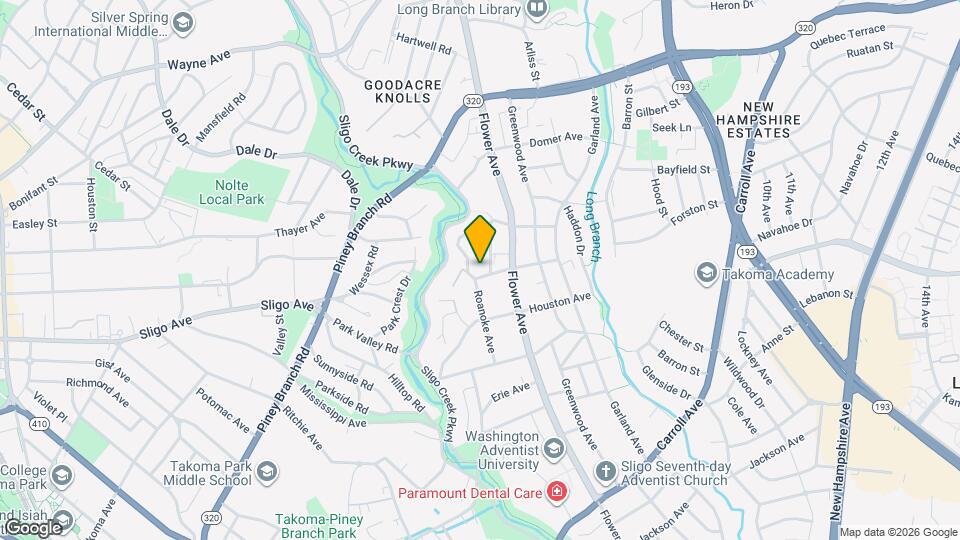 702 Hudson Ave Mapa y Detalles de la Ubicación