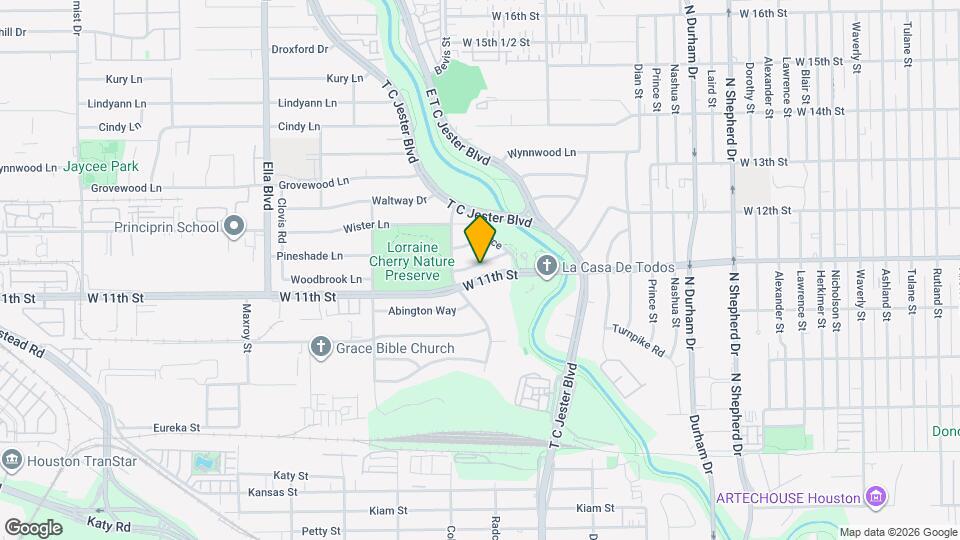 6027 Woodbrook Ln Map and Location Details