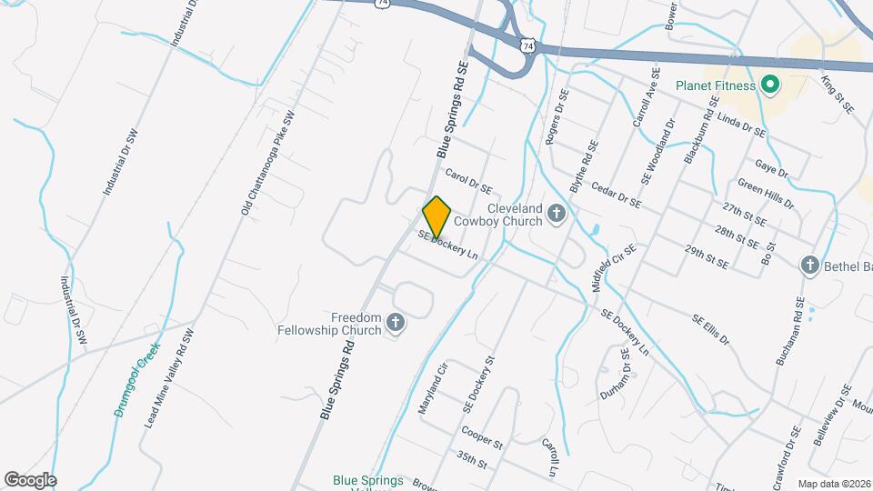 208 SE Dockery Ln Map and Location Details