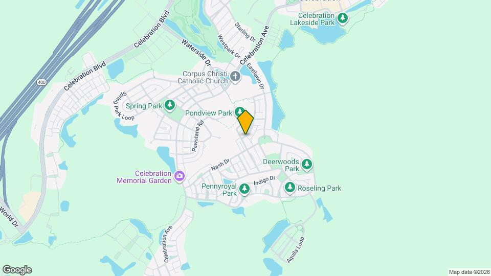 915 Greenlawn St Map and Location Details