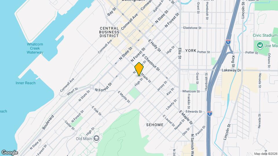 1021 High St Map and Location Details