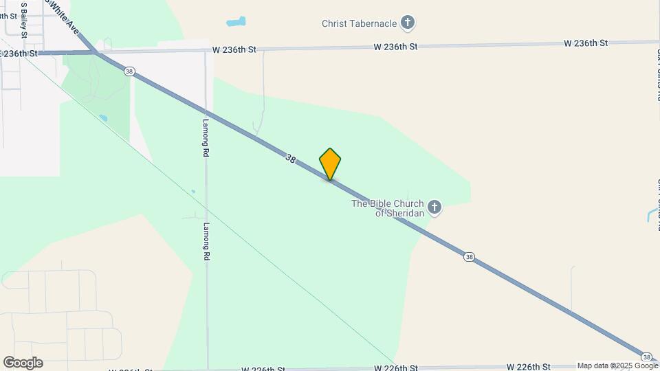 1663 W State Rd 38 Map and Location Details