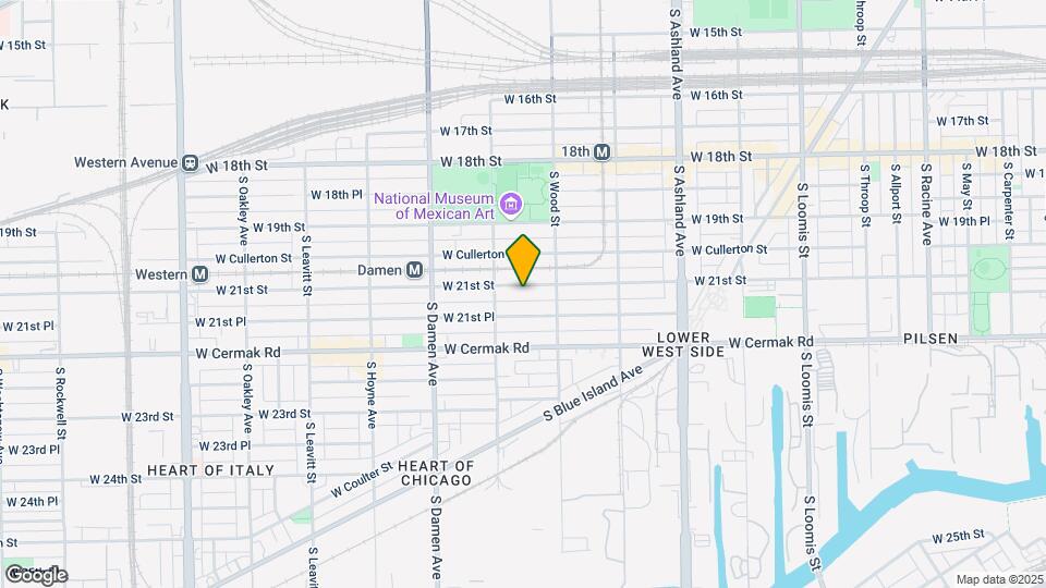 1833 W 21st St Map and Location Details