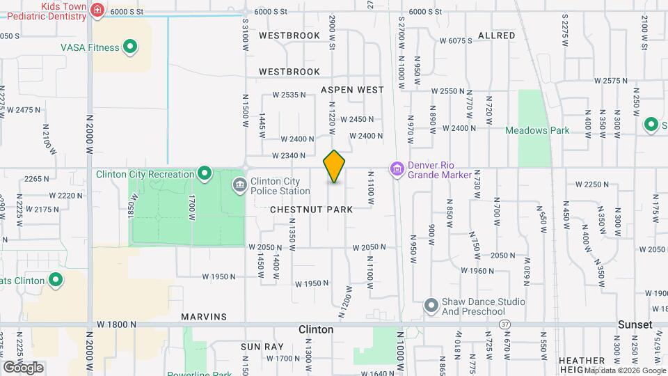 2248 N 1250 W Map and Location Details