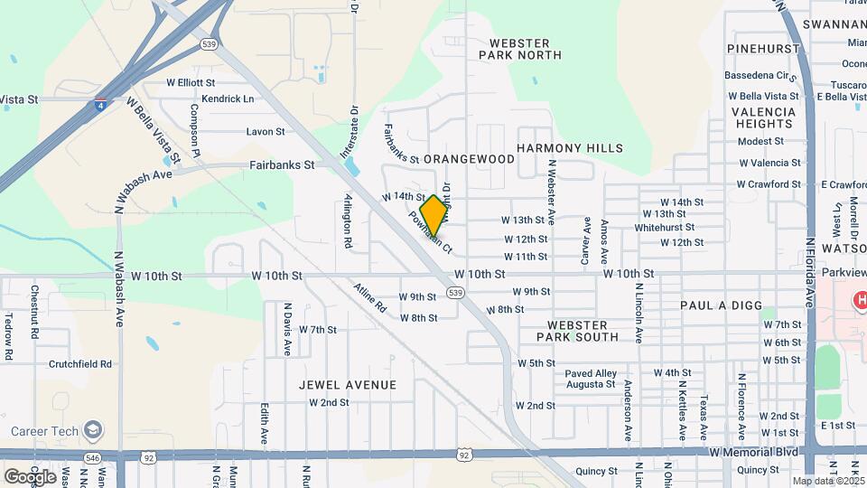 1428 Powhatan Ct Map and Location Details