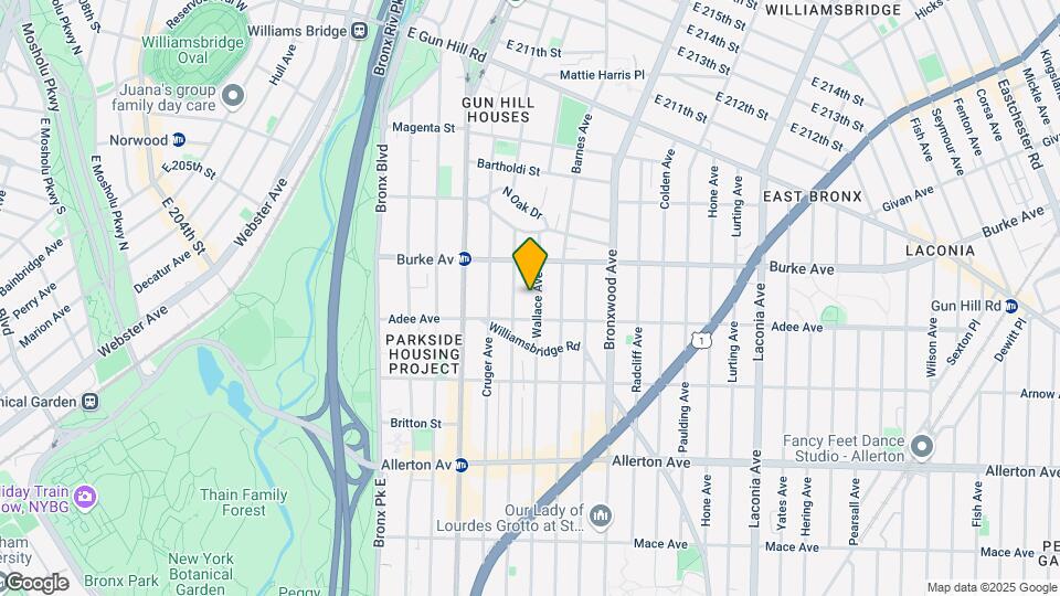 3021 Wallace Ave, Unit 3 Map and Location Details