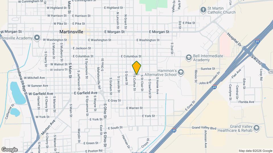 459 S Colfax St Map and Location Details