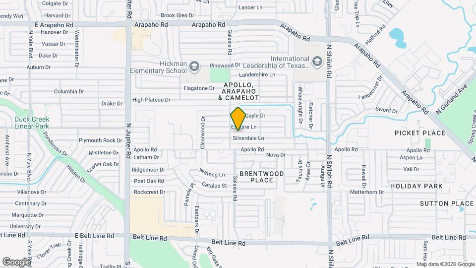 2933 Silverdale Ln Map and Location Details