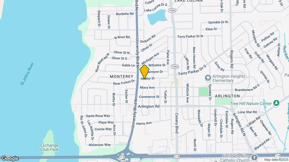 5640 Ansley St Map and Location Details