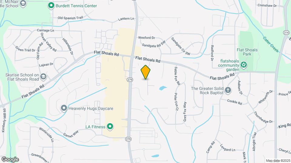 6063 Oak Bend Ct Mapa y Detalles de la Ubicación