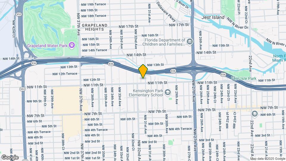 3119 NW 11th St Map and Location Details