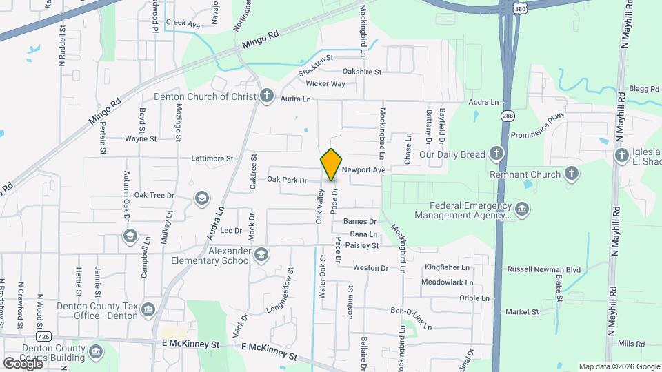 729 Pace Dr Mapa y Detalles de la Ubicación