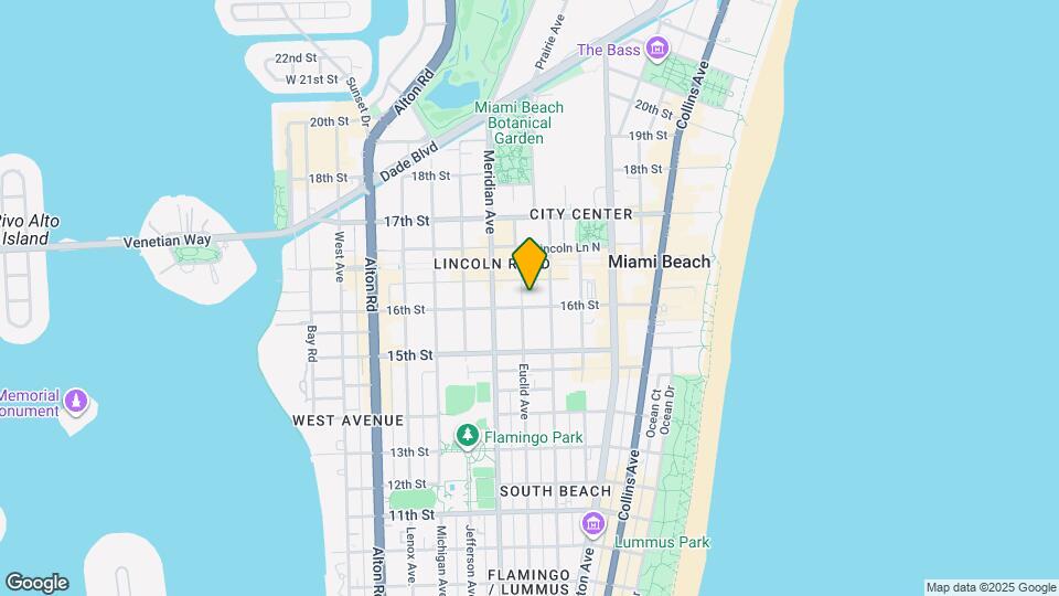 1605 Euclid Ave Map and Location Details