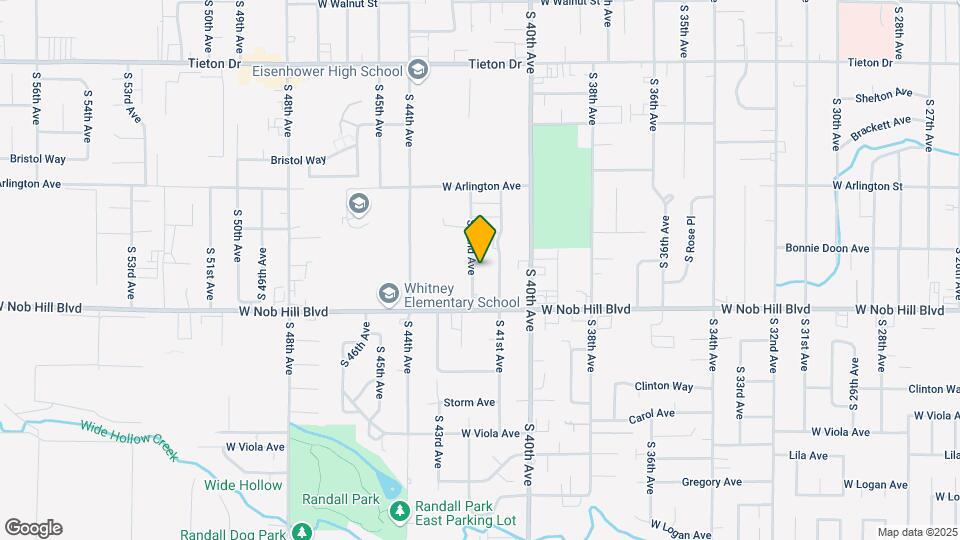 1005-1007 S 42nd Ave Map and Location Details
