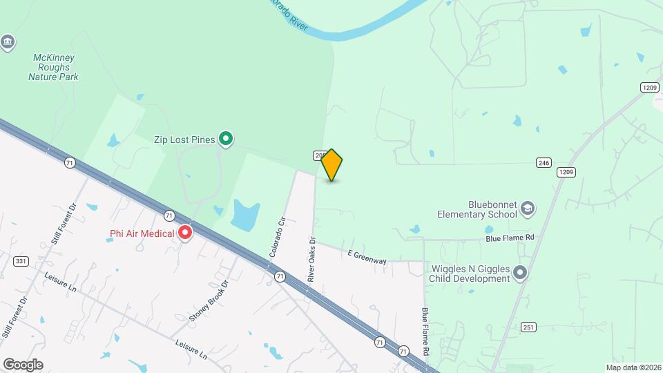 187 River Oaks Dr Map and Location Details