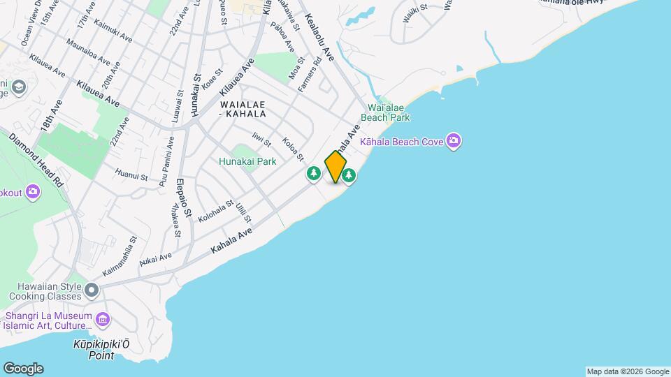 4711 Kahala Ave Map and Location Details