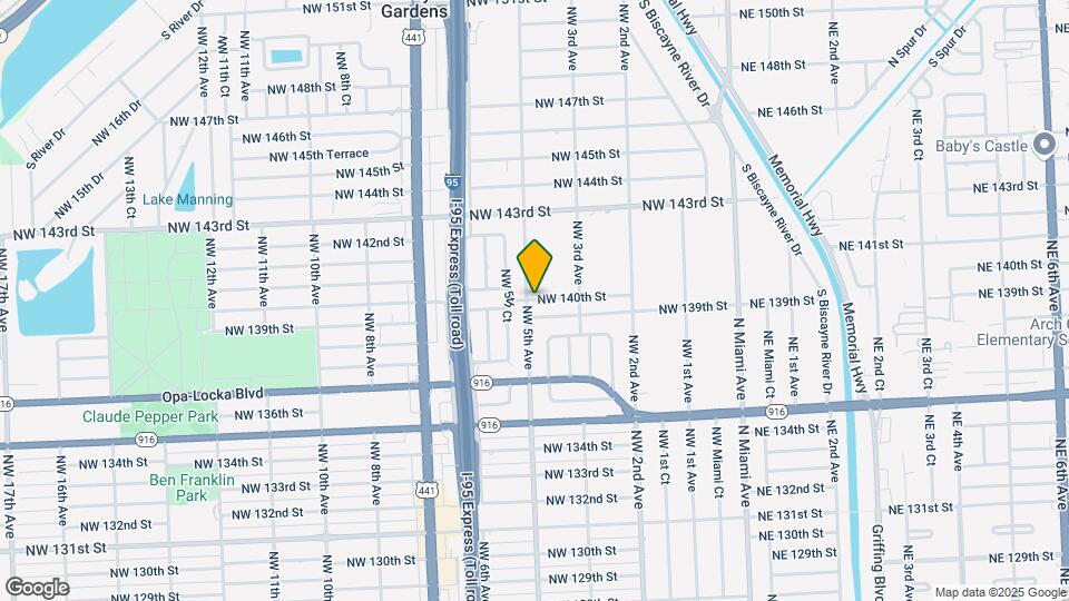 440 NW 140th St Map and Location Details