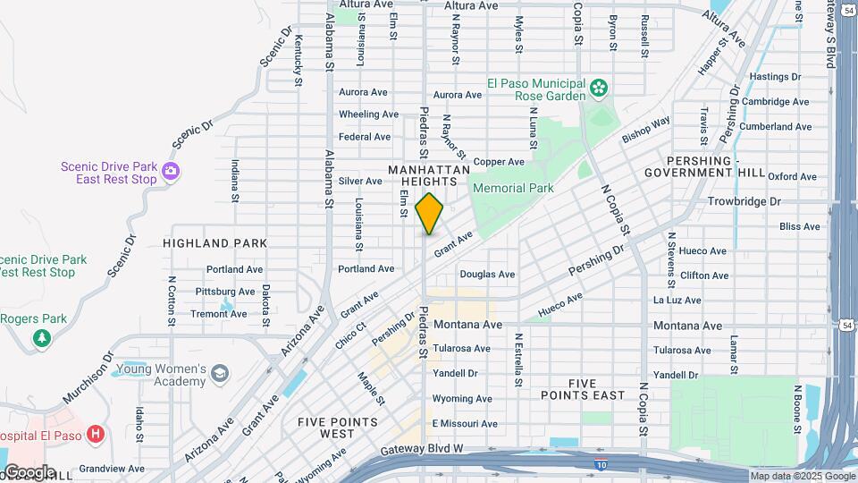 2900 San Diego Ave Map and Location Details