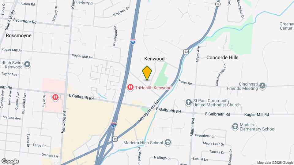 6580 Kugler Mill Rd Map and Location Details