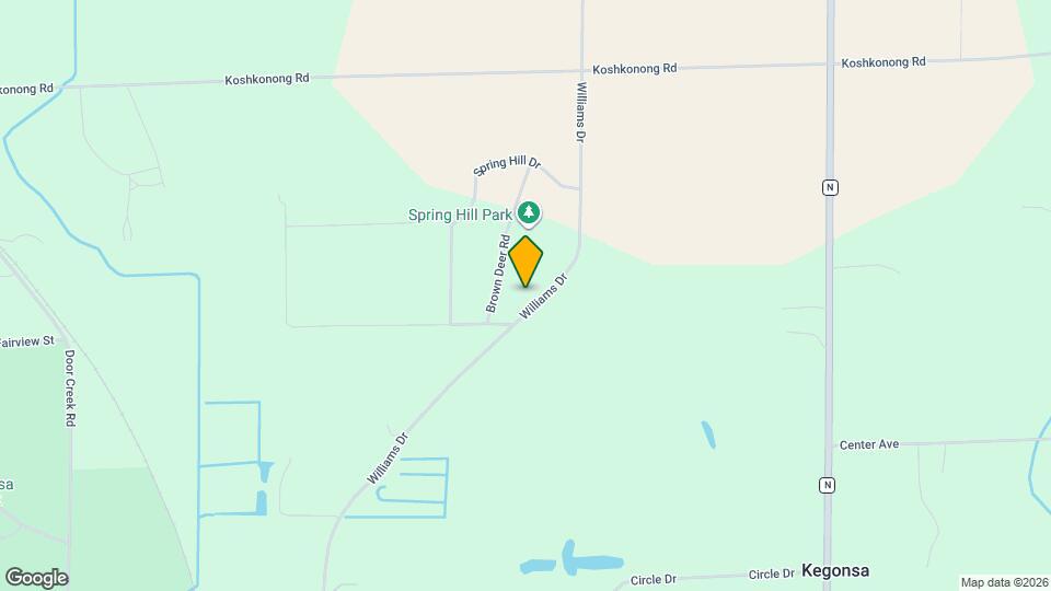 2521 Williams Dr Map and Location Details