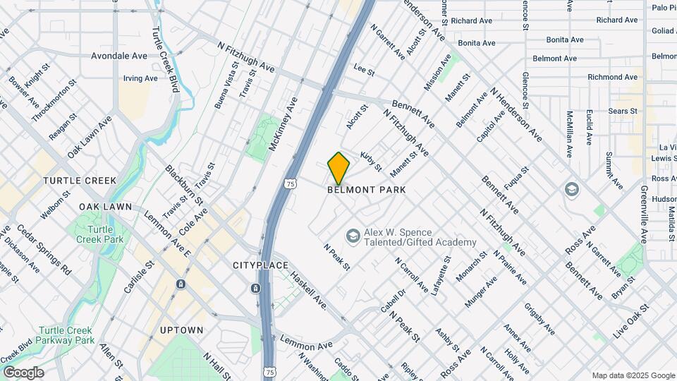 2714 N Carroll Ave, Unit 101 Map and Location Details