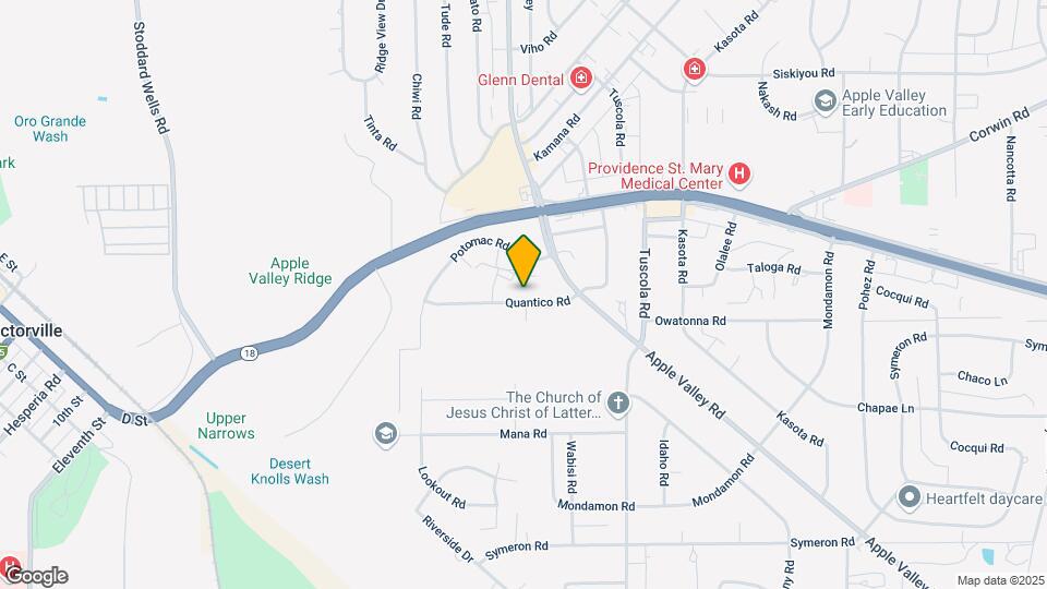 17910 Quantico Rd Mapa y Detalles de la Ubicación