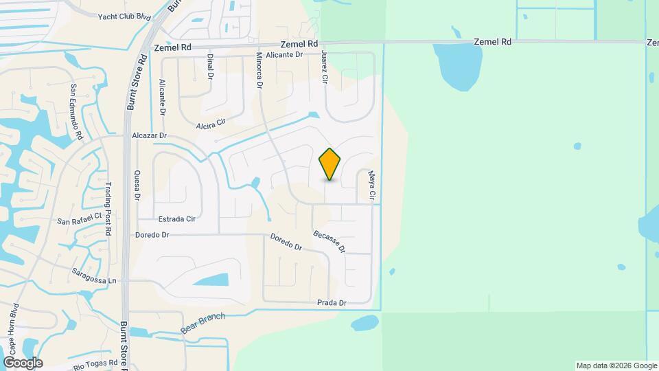 16368 Branco Dr Map and Location Details