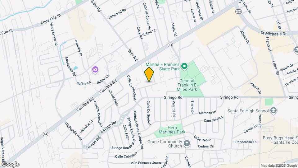 2867 Calle De Oriente Mapa y Detalles de la Ubicación