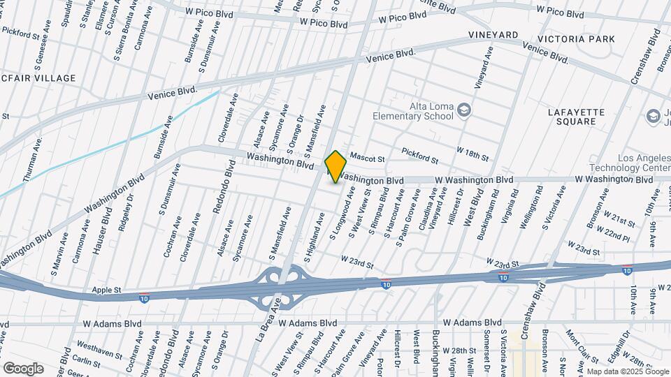 4911 W 20th St Mapa y Detalles de la Ubicación