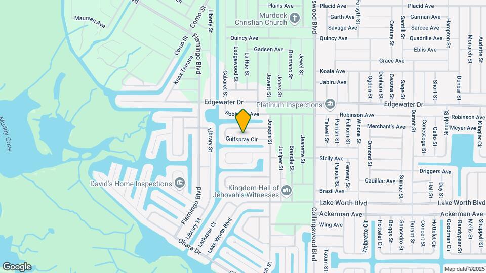 17249 Gulfspray Cir Map and Location Details
