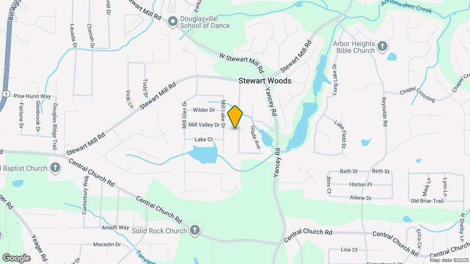 5635 Stewart Woods Dr Map and Location Details
