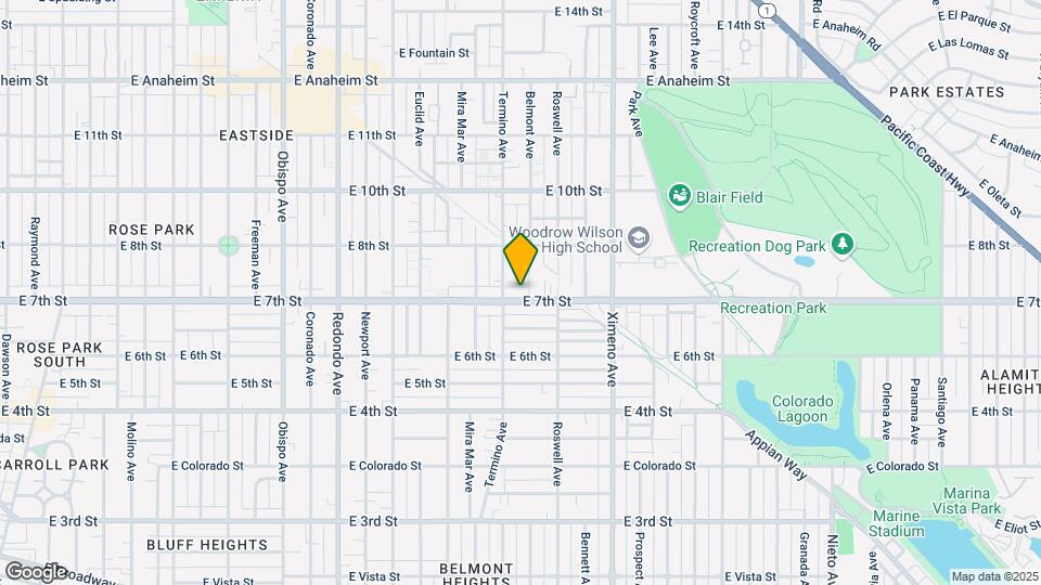 4029 E 7th St Mapa y Detalles de la Ubicación